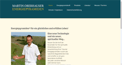 Desktop Screenshot of energiepyramiden.eu